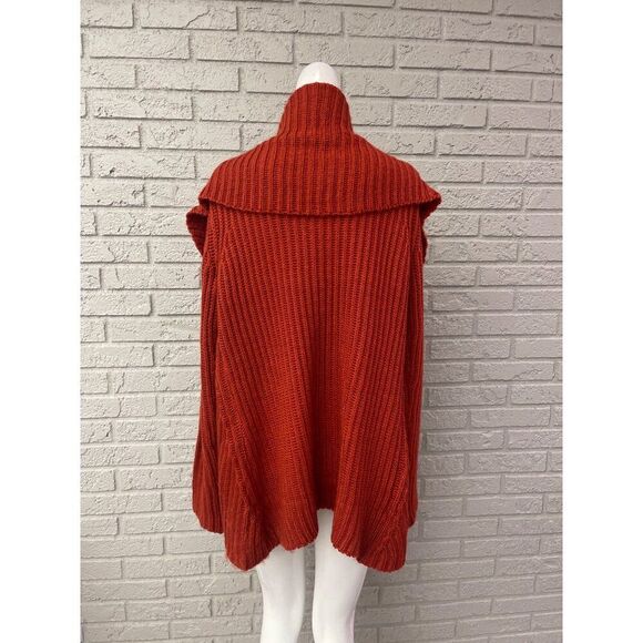 Soft Surrounding Women Courchevel Wool Blend Cable Knit Open Front Cardigan Size - Picture 3 of 8